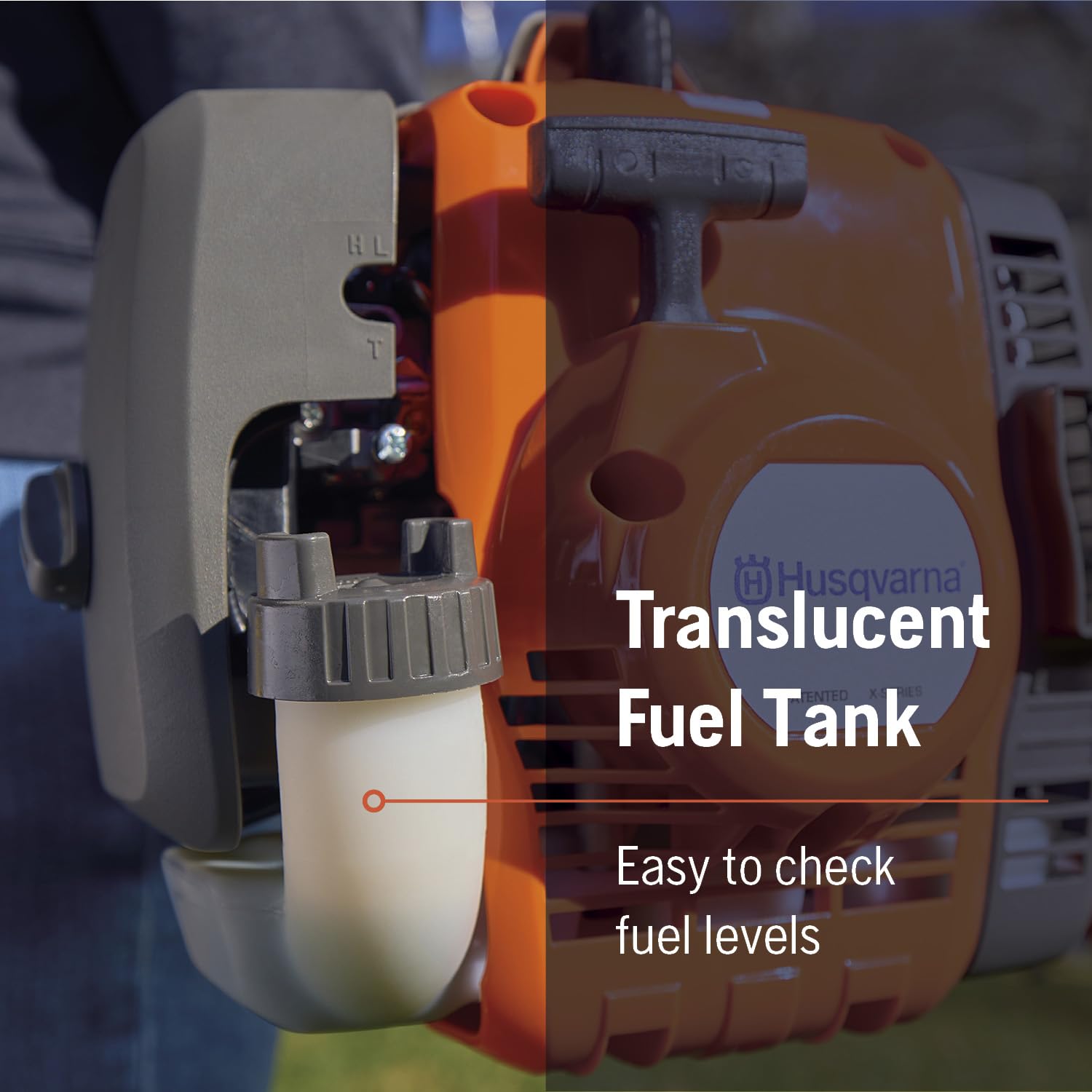 Husqvarna 122LKP Gas Pole Saw, Multi-Purpose Tool with Pole Saw Attachment, Equipped with X-CUT Chain, 10-Foot Reach Cuts Limbs up to 8 Inches Thick, 21.7CC - Image 7