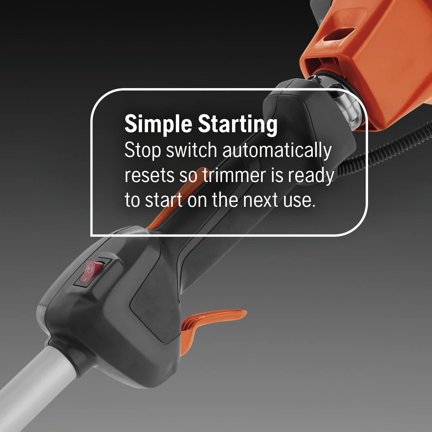 Husqvarna 130L Gas String Trimmer, 28-cc 2-Cycle, 18-Inch Straight Shaft Gas Weed Wacker with Rapid Replace Trimmer Head for Seamless String Reloading, 970514405 - Image 8