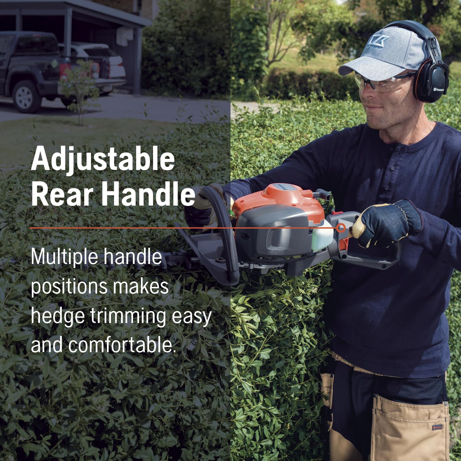 Husqvarna 322HD60 24-inch 21.7 cc 2-Cycle Gas Hedge Trimmer, 967658901 - Image 6