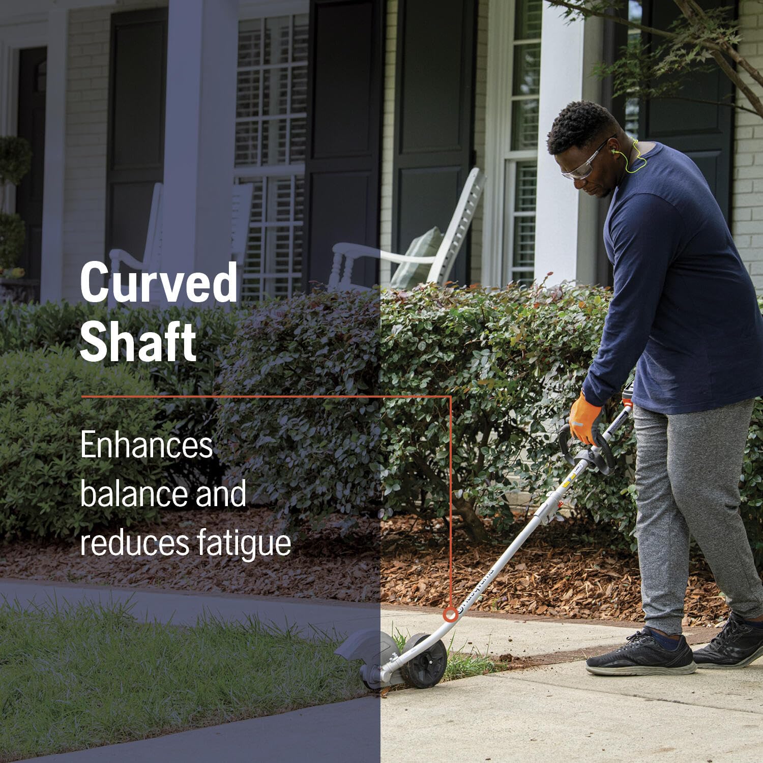 Husqvarna 330iKE Combi Switch + Lawn Edger Attachment, Electric Edger with Battery and Charger Included, 970701202 - Image 4