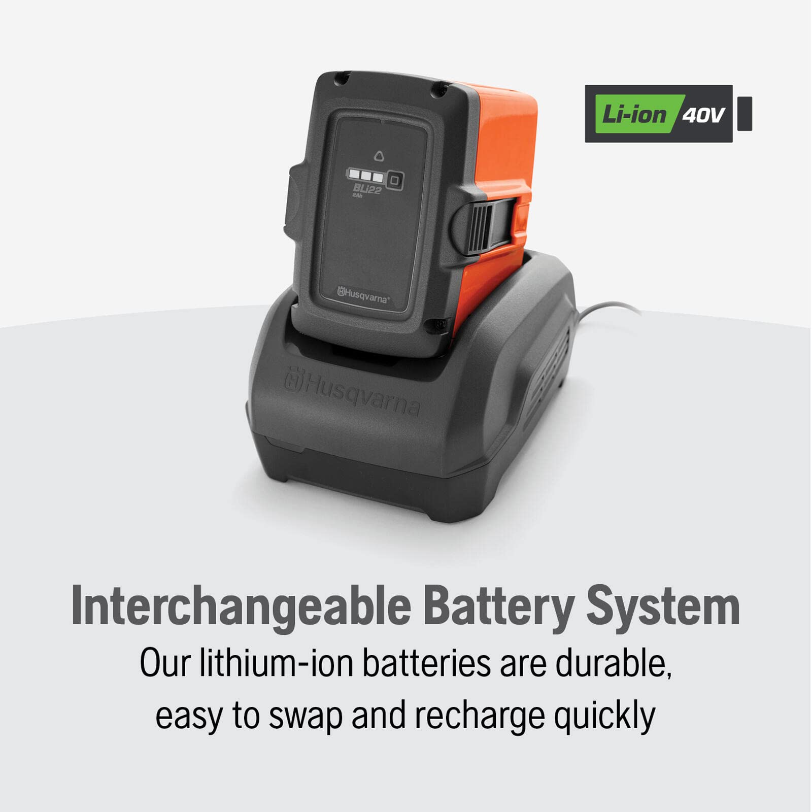 Husqvarna 340iBT 40V Battery Backpack Blower Without Battery and Charger - Image 5