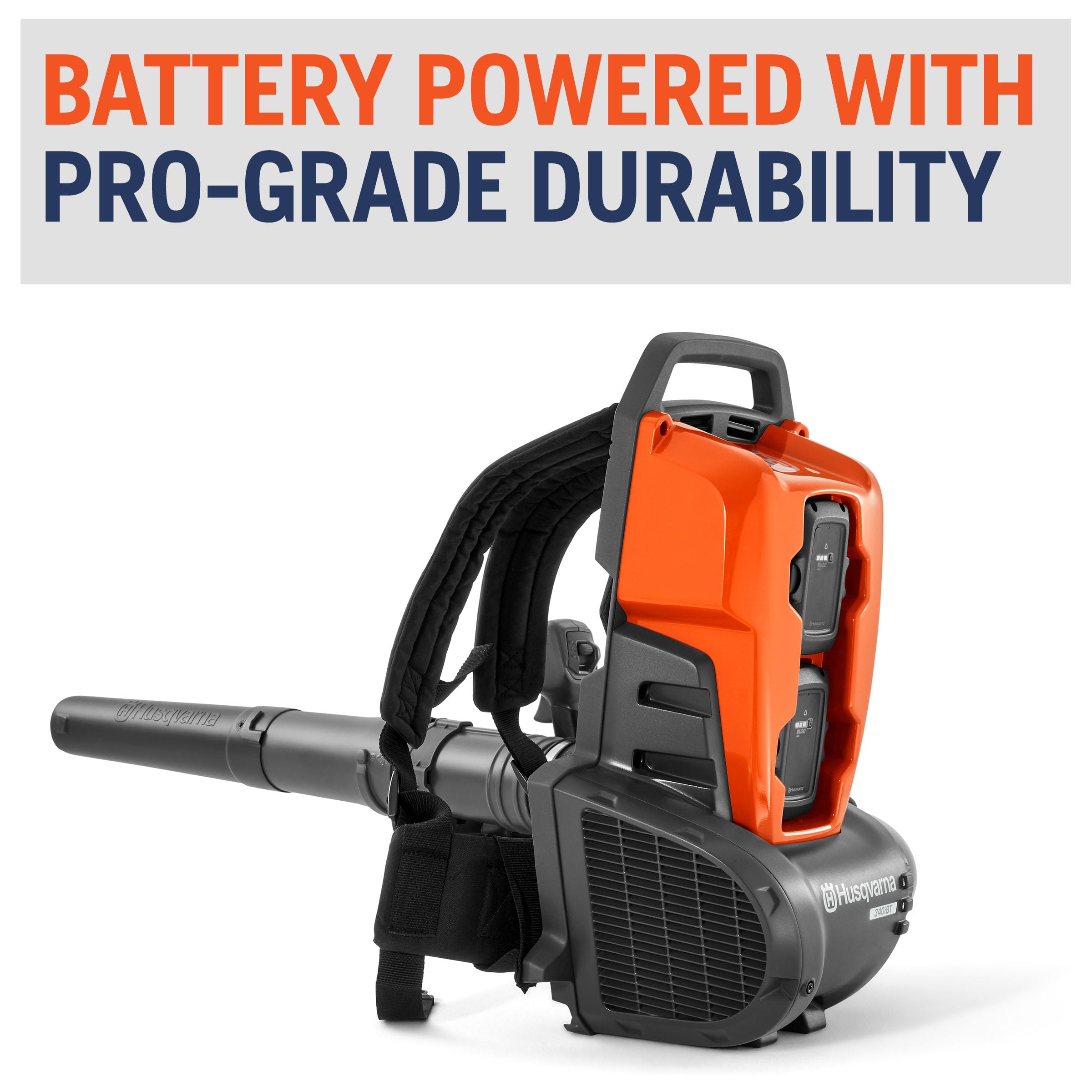 Husqvarna 340iBT 40V Battery Backpack Blower Without Battery and Charger - Image 6