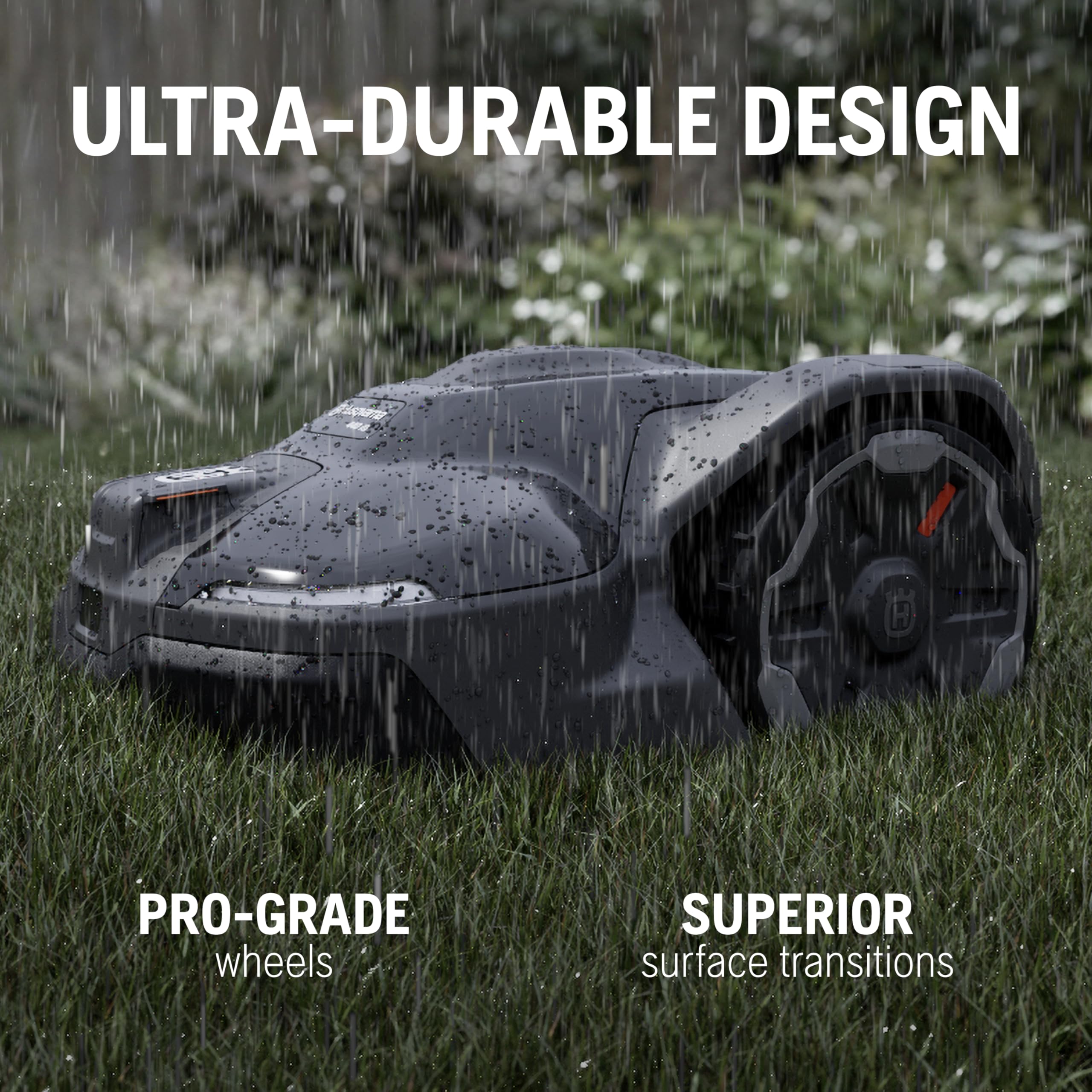 Husqvarna 410iQ Automower Robotic Mower, 0.5 Acre Mowing Capacity, Wire Free Robot Lawn Mower with Charging Station, RS1 EPOS Reference Station and Replacement Blades, 970727401 - Image 3