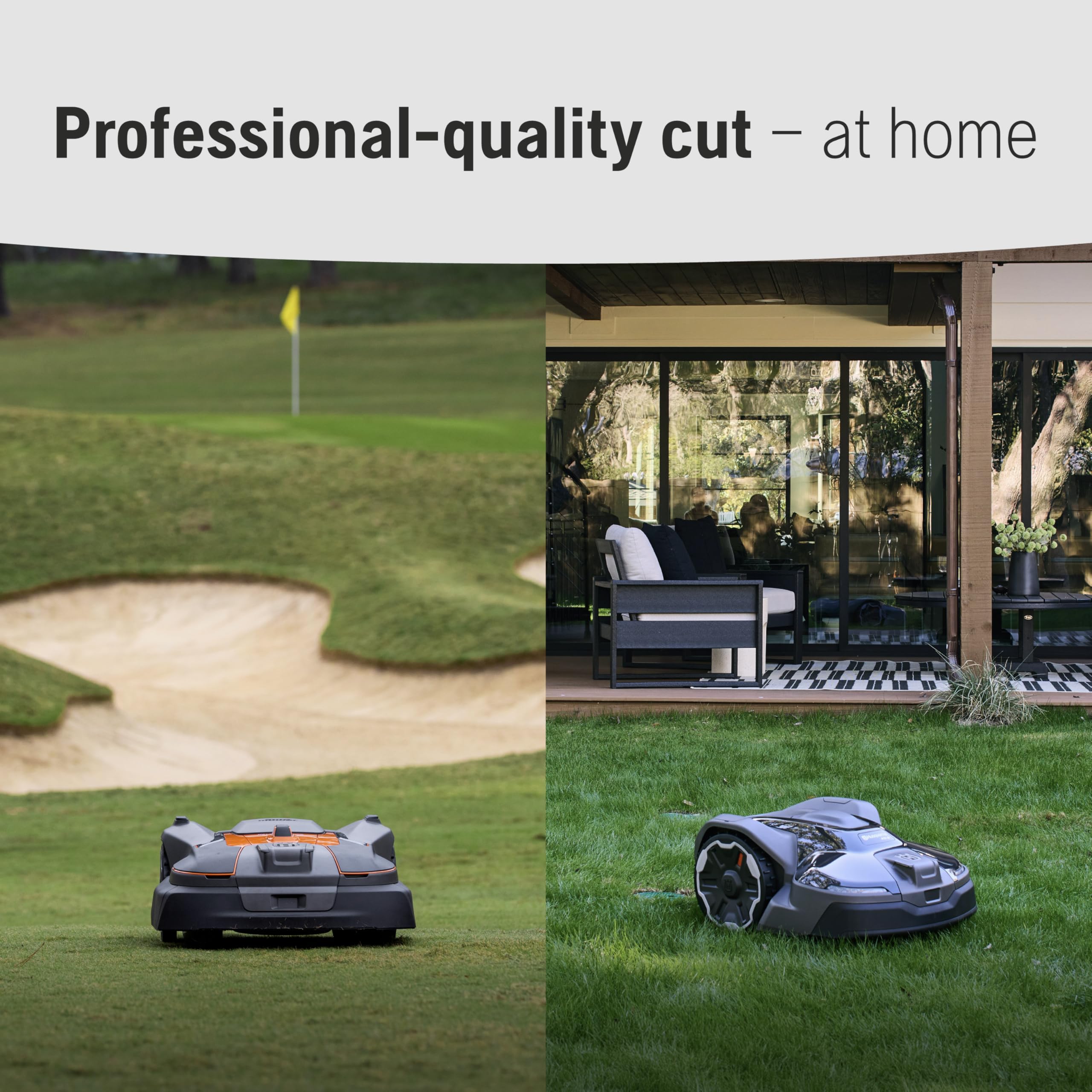 Husqvarna 410iQ Automower Robotic Mower, 0.5 Acre Mowing Capacity, Wire Free Robot Lawn Mower with Charging Station, RS1 EPOS Reference Station and Replacement Blades, 970727401 - Image 5