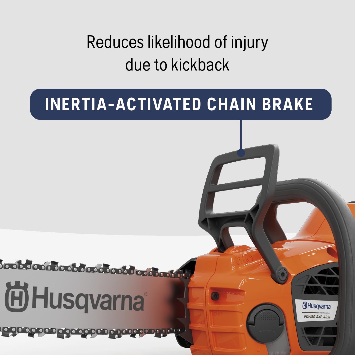 Husqvarna 435i Battery Chainsaw, 16-Inch Cordless Electric Chainsaw with Battery and Charger Not Included - Image 6