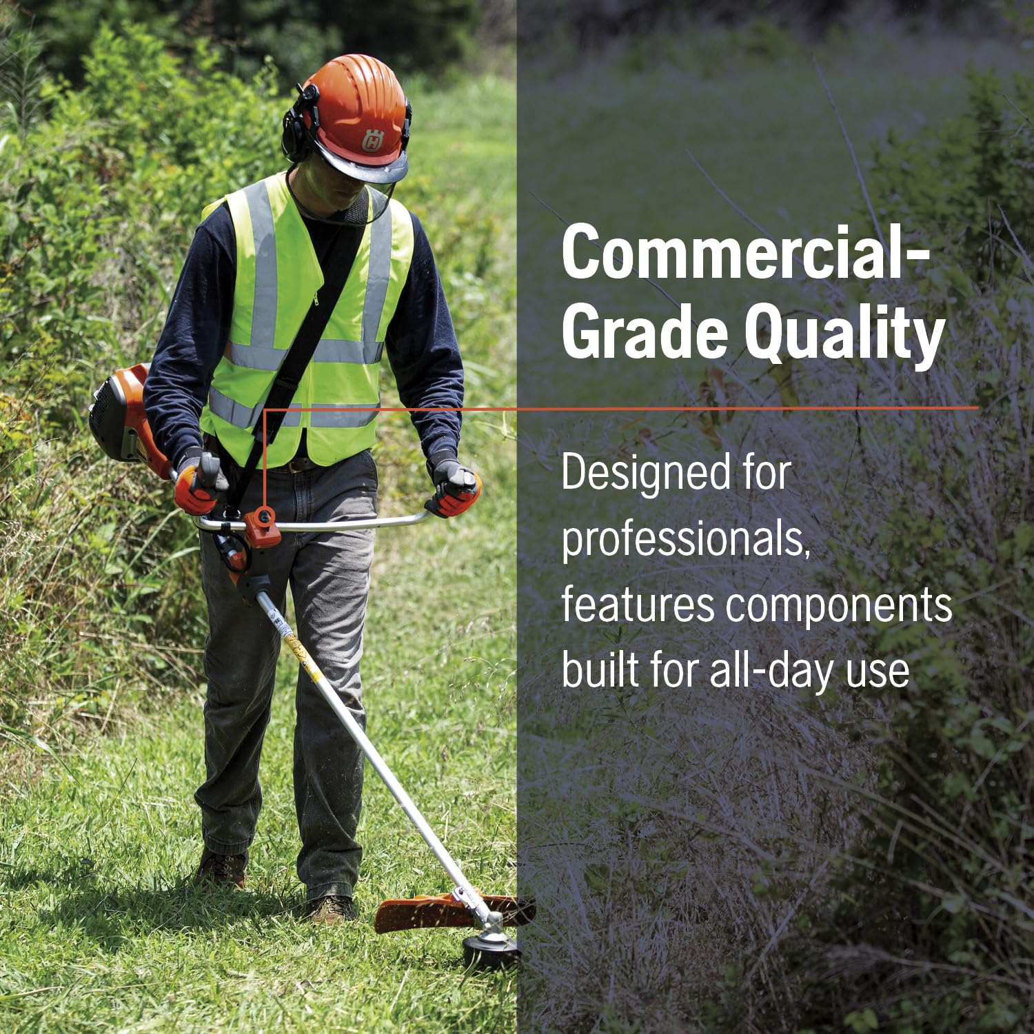 Husqvarna 525RX 25.4-cc 2-Cycle Straight Shaft Brush Cutter, Professional BrushCutter with T35 Tap n Go Trimmer Head - Image 10