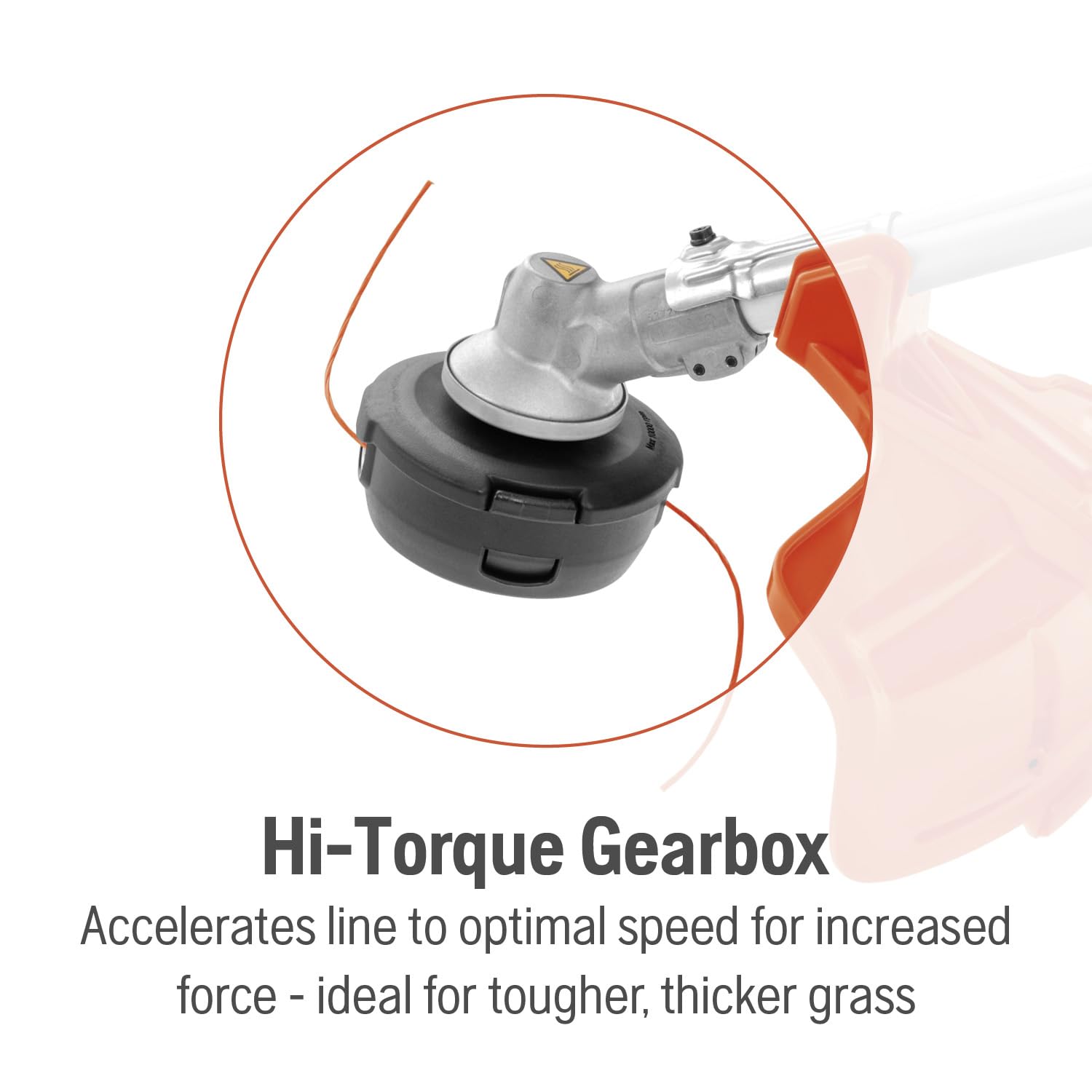 Husqvarna 525RX 25.4-cc 2-Cycle Straight Shaft Brush Cutter, Professional BrushCutter with T35 Tap n Go Trimmer Head - Image 3