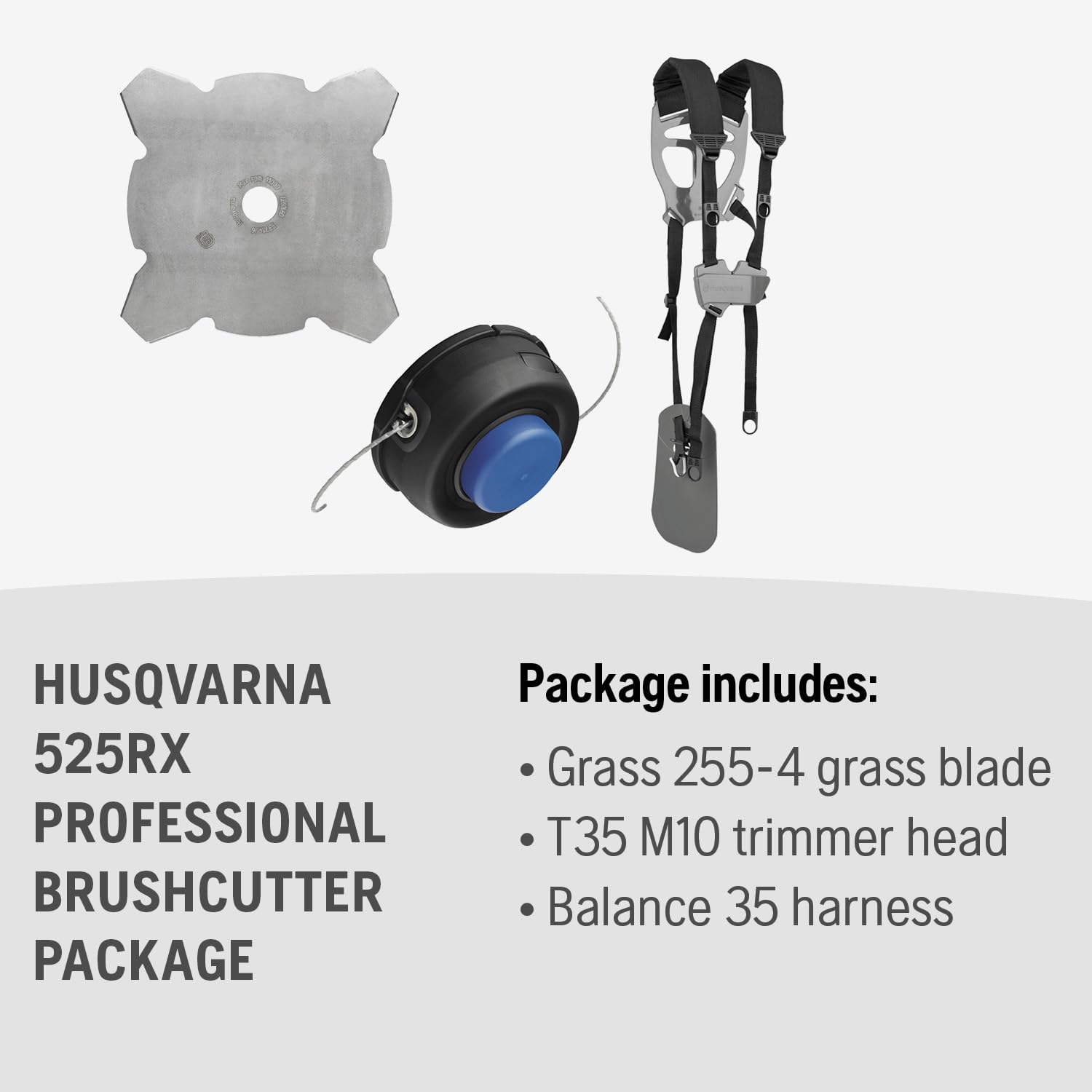 Husqvarna 525RX 25.4-cc 2-Cycle Straight Shaft Brush Cutter, Professional BrushCutter with T35 Tap n Go Trimmer Head - Image 9