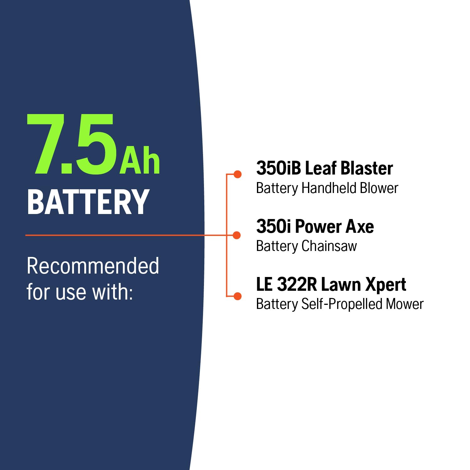 Husqvarna BLi30 7.5 Ah 40V Battery Electric Tools, 270Wh Lithium Ion Battery, 967937702 - Image 7