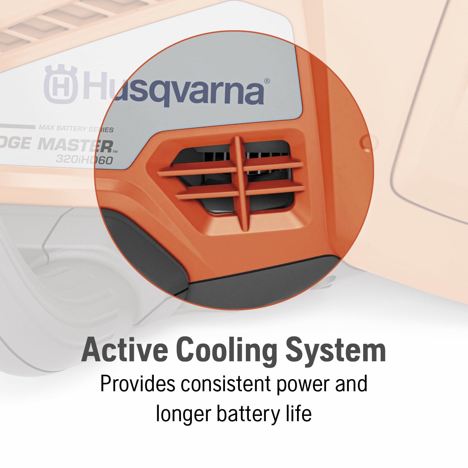 Husqvarna Hedge Master 320iHD60 Battery Hedge Trimmer, 24-Inch Electric Trimmer with Brushless Motor for Efficiency and Durability, 40V Lithium-Ion Battery and Charger Not Included - Image 4