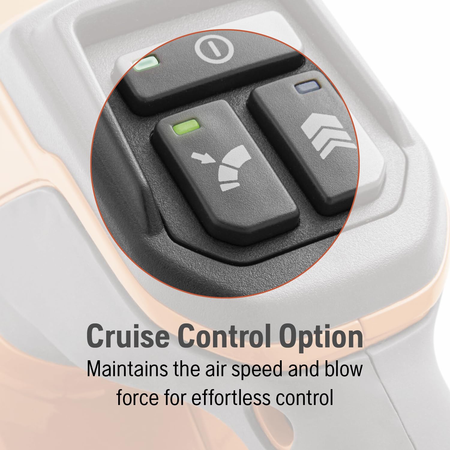 Husqvarna Leaf Blaster 350iB Battery Powered Cordless Leaf Blower, 200-MPH 800-CFM Blower with Brushless Motor and Quiet Operation, 40V Lithium-Ion (Battery and Charger not Included) - Image 7