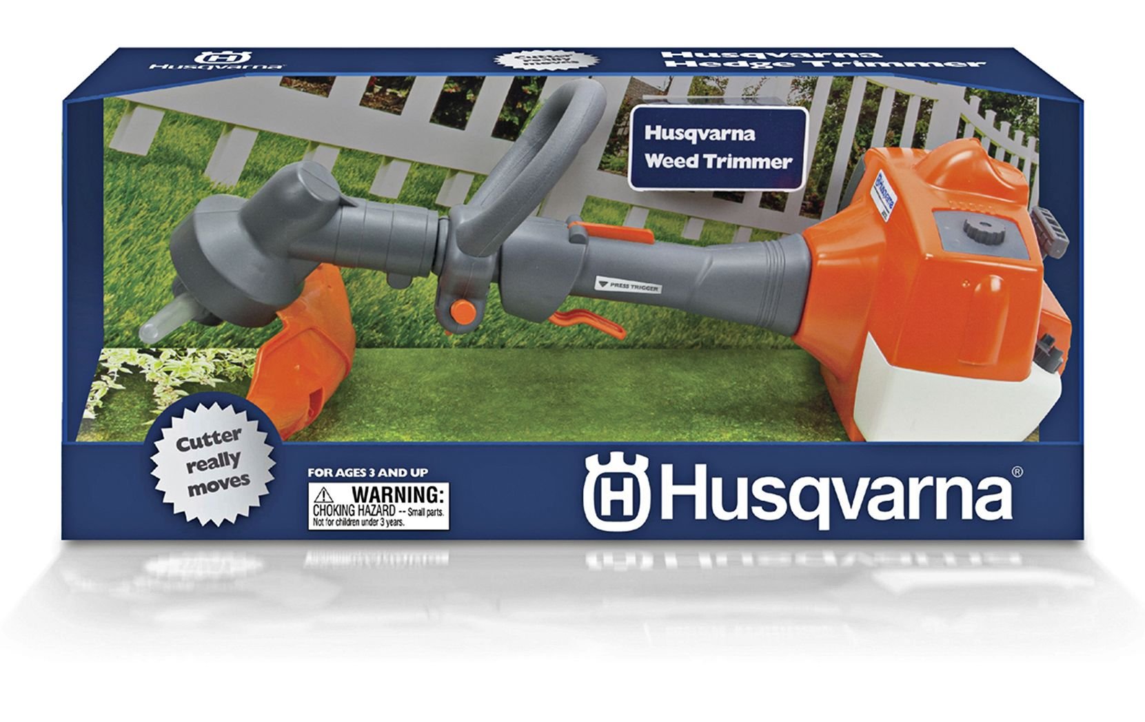 Husqvarna Toy Trimmer with Realistic Sounds and Light-Up Trimmer Line, Toy Weed Eater for Kids Ages 3 and Up - Image 3