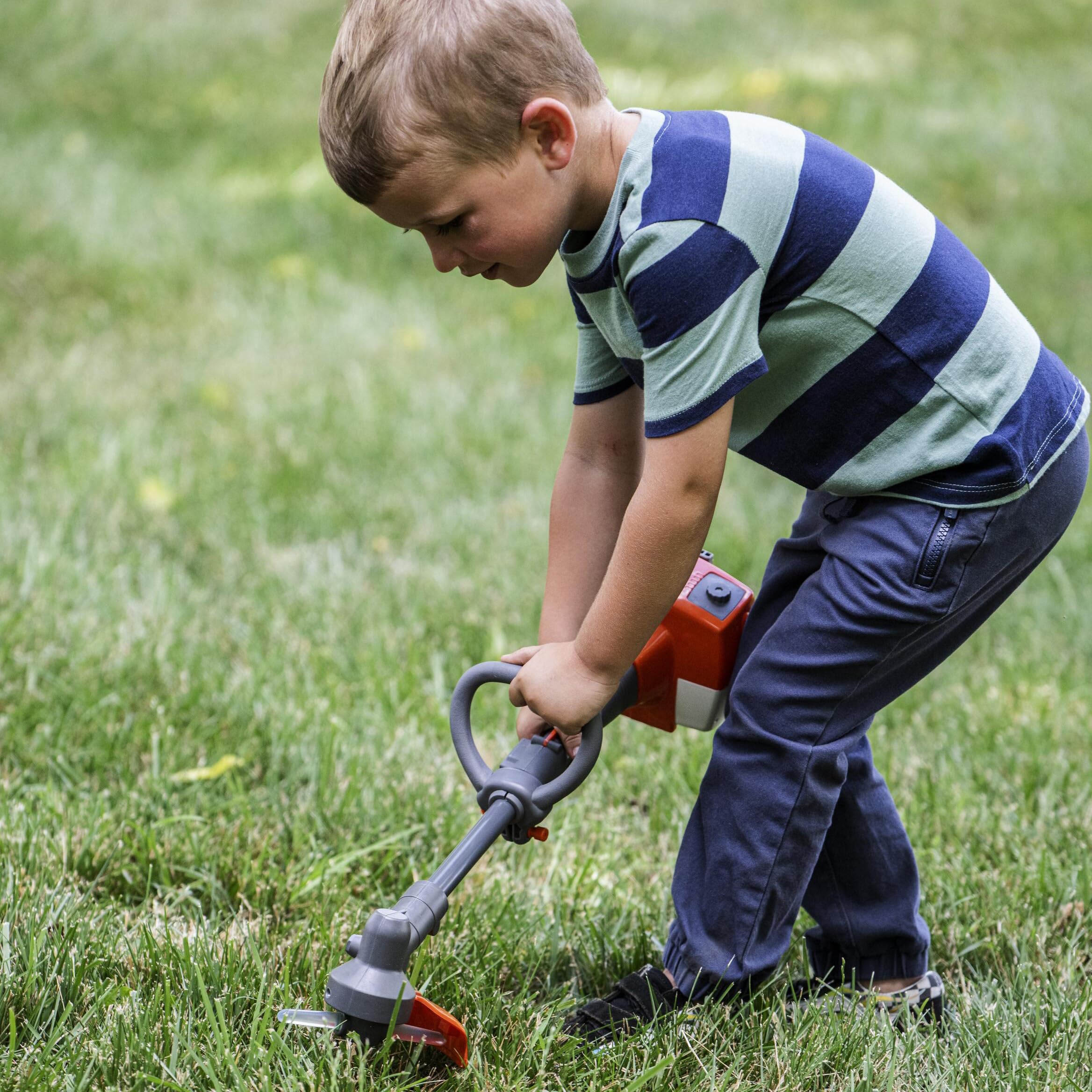 Husqvarna Toy Trimmer with Realistic Sounds and Light-Up Trimmer Line, Toy Weed Eater for Kids Ages 3 and Up - Image 7