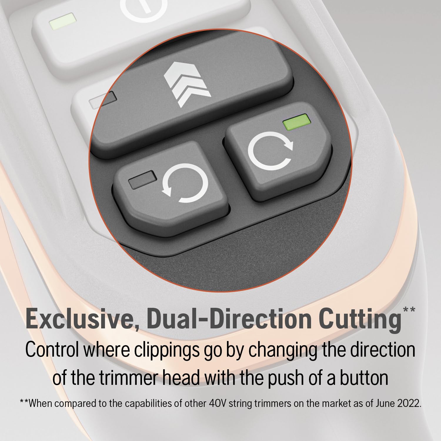 Husqvarna WeedEater 320iL Cordless String Trimmer Tool Only, 16-Inch Straight Shaft Electric Weed Eater with Rapid Replace Trimmer Head for Seamless String Reloading (Tool Only) - Image 3