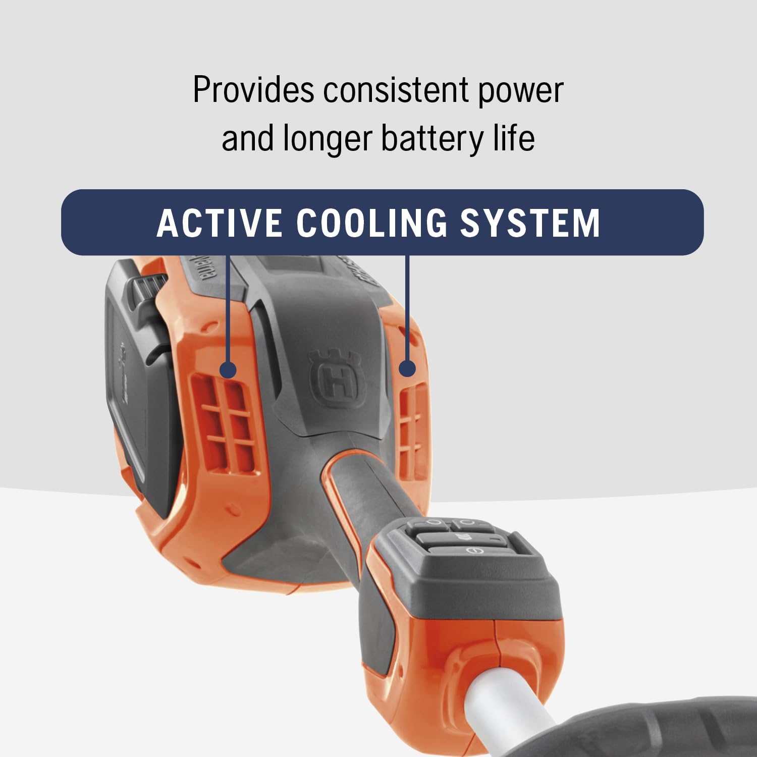 Husqvarna WeedEater 320iL Cordless String Trimmer Tool Only, 16-Inch Straight Shaft Electric Weed Eater with Rapid Replace Trimmer Head for Seamless String Reloading (Tool Only) - Image 5